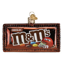 Old World Christmas M&M's Milk Chocolate Ornament
