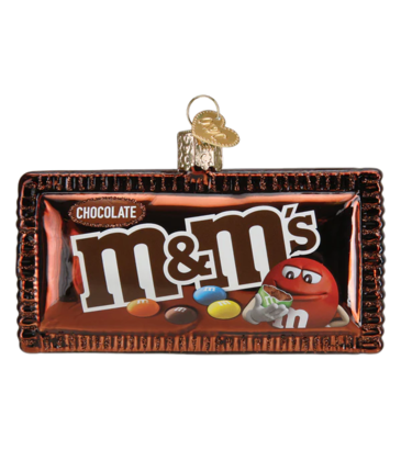 Old World Christmas M&M's Milk Chocolate Ornament