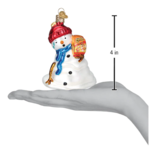 Old World Christmas Flamin' Hot Cheetos Snowman Ornament