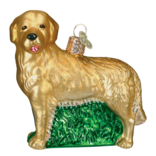 Old World Christmas Golden Retriever Ornament