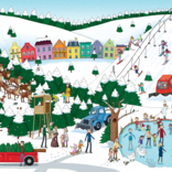 My Big Wimmelbook: Christmas Village