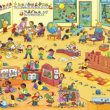 My Big Wimmelbook: A Day At School