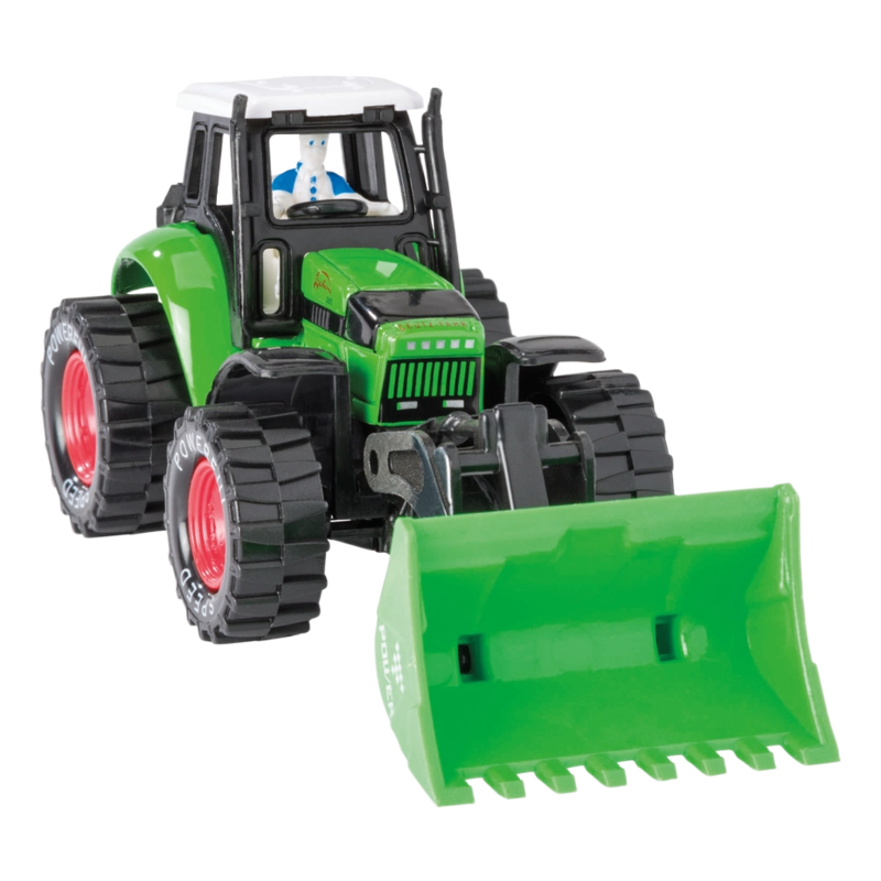 Toysmith Scoop Tractor Toy - Green