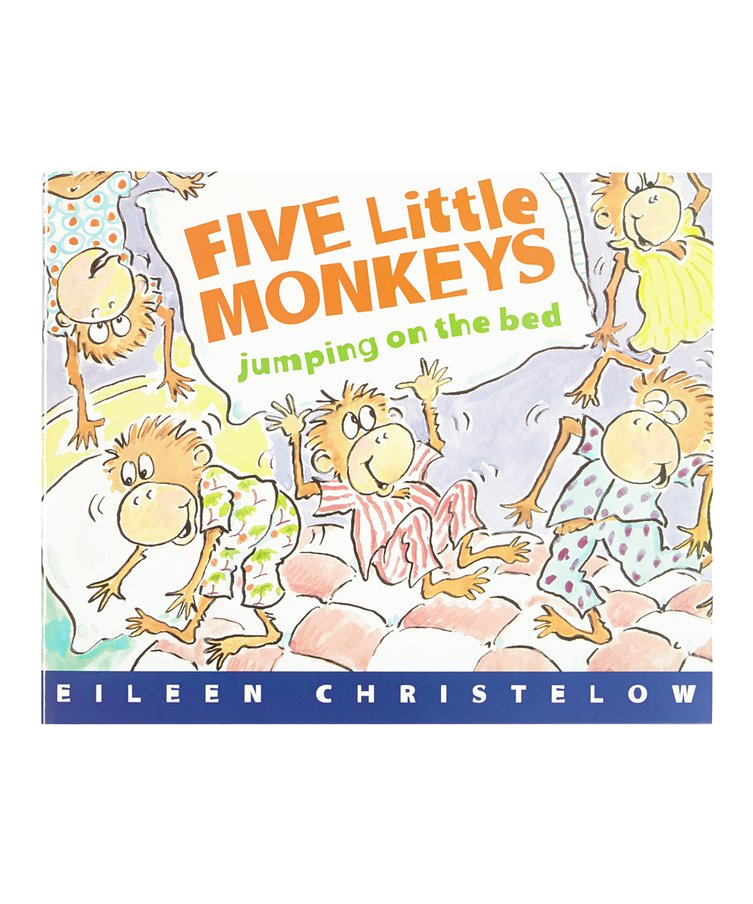Five Little Monkeys Jumping on the Bed Bibs and Kids Boutique