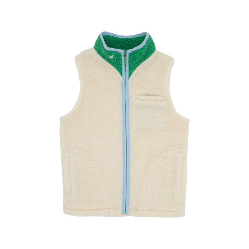 TBBC Van Camp Vest - Palmetto Pearl - Bibs and Kids Boutique