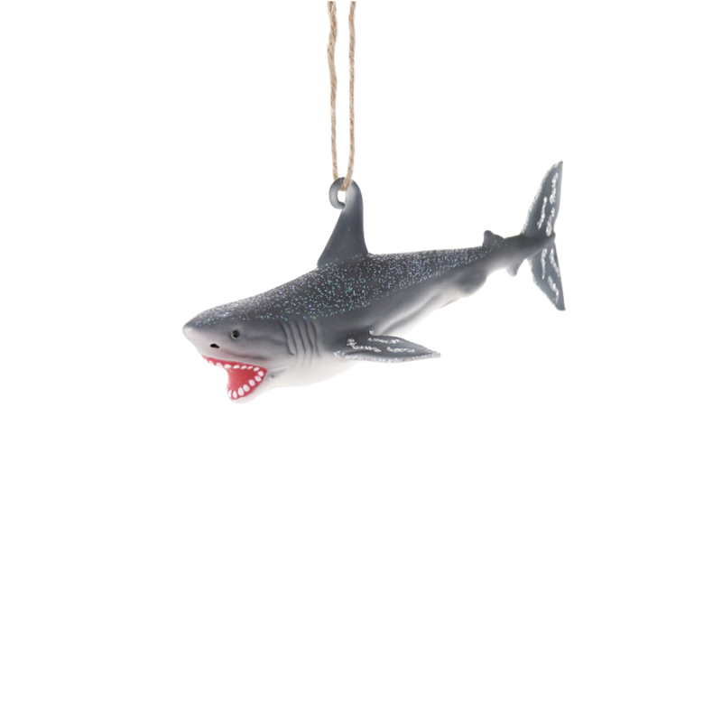 Cody Foster & Co Gray Shark Ornament
