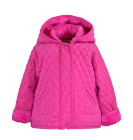 Widgeon Hooded Barn Jacket - Magenta