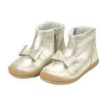 L'Amour Hilary Bow Boot - Champagne Shimmer