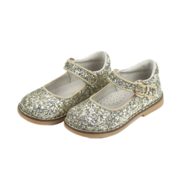 L'Amour Natasha Glitter Mary Jane - Gold