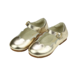 L'Amour Sonia Scalloped Flat - Gold