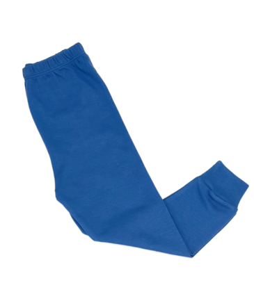 Luigi Luigi Solid Dark Chambray Jogger Pants