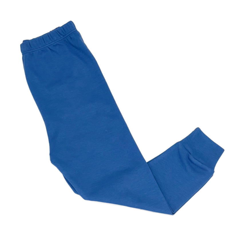 Luigi Luigi Solid Dark Chambray Jogger Pants