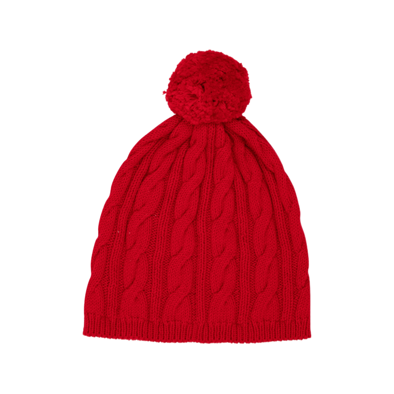 The Beaufort Bonnet Company The Beaufort Bonnet Company - Collins Cable Knit Hat (Unisex) Richmond Red