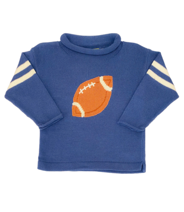 Football Roll Neck Sweater