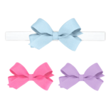 Wee Ones Wee Ones 3pk Tiny Add-A-Bow Band Millenium Blue Multi Pack