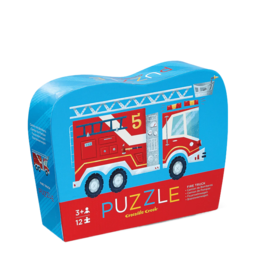 Crocodile Creek 12-pc Mini Puzzle - Fire Truck