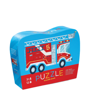 Crocodile Creek 12-pc Mini Puzzle - Fire Truck