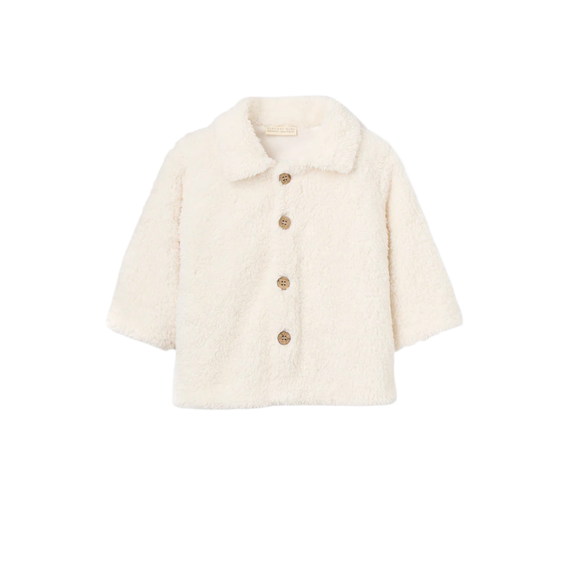 Elegant Baby Elegant Baby Whisper White Sherpa Teddy Coat