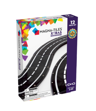 MAGNA-TILES Xtras Roads 12 Piece Set