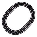 MAGNA-TILES Xtras Roads 12 Piece Set