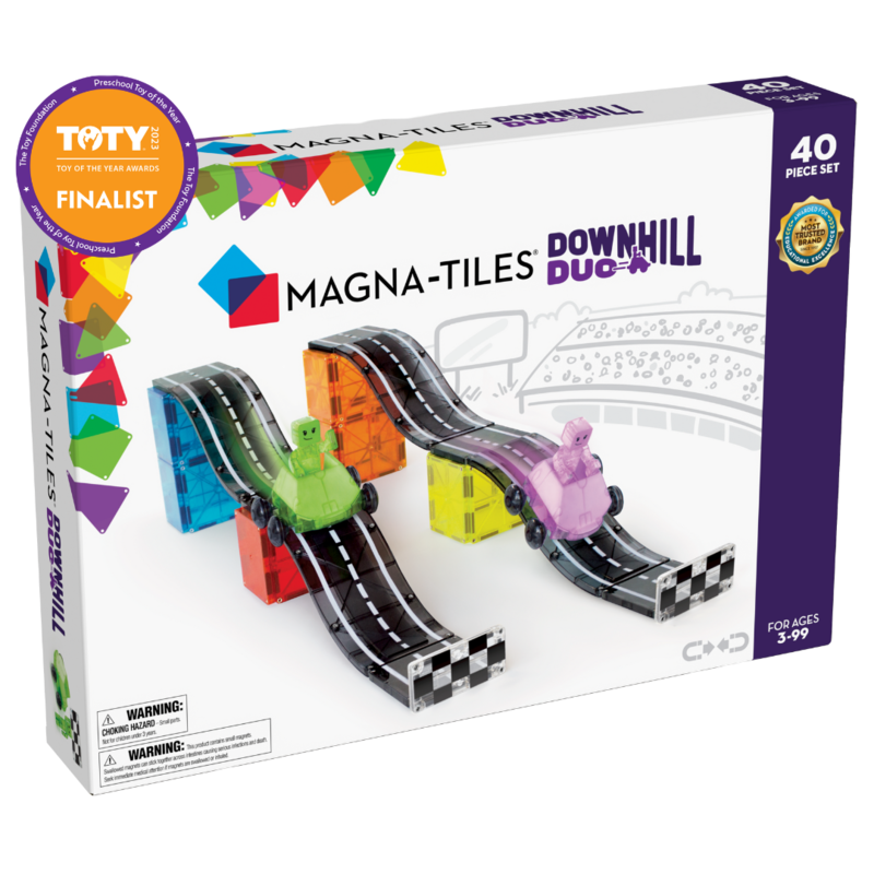 MAGNA-TILES Downhill Duo 40-Piece Set