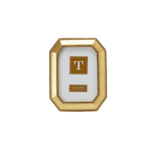 Beads of Gold Photo Frame