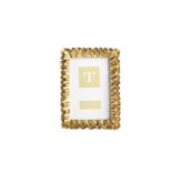 Gold Ruffles Photo Frame