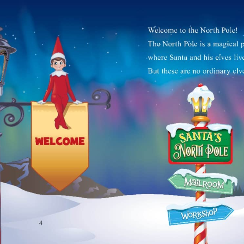 Elf on the Shelf Meet the Scout Elves Bibs and Kids Boutique