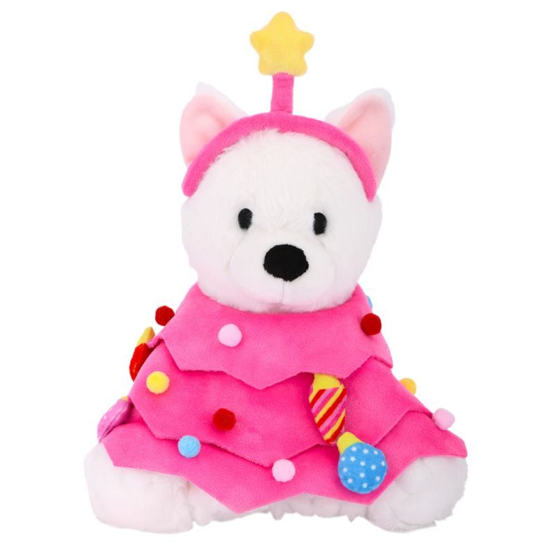 Iscream iscream O'Woof-Mas Tree Dog Plush