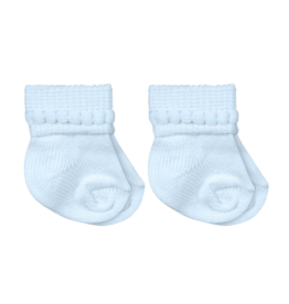 Jefferies Socks Jefferies Socks Baby Bubble Bootie 2 Pair - Blue
