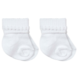 Jefferies Socks Jefferies Socks Baby Bubble Bootie 2 Pair - White