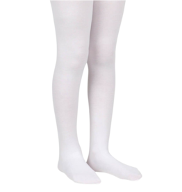 Jefferies Socks Jefferies Socks Organic Cotton Tights 1 Pair - White