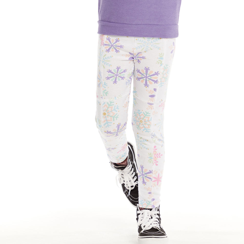 Chaser Snowflake Panel Jogger - Bibs and Kids Boutique