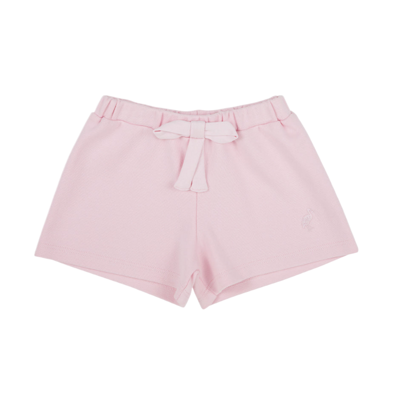 The Beaufort Bonnet Company The Beaufort Bonnet Company - Shipley Shorts Palm Beach Pink With Palm Beach Pink Bow & Stork