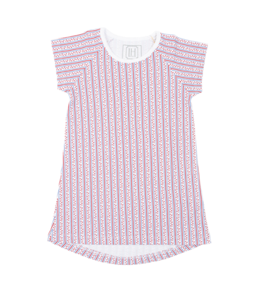 Sadie Top - Lilac Sparkle Stripe – BISBY