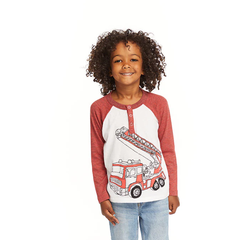 Chaser Chaser Fire Truck LS T-Shirt