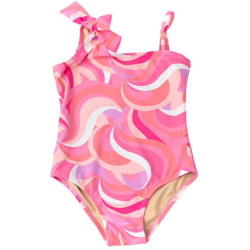 Shade Critters Pink Waves 1 Shoulder 1pc
