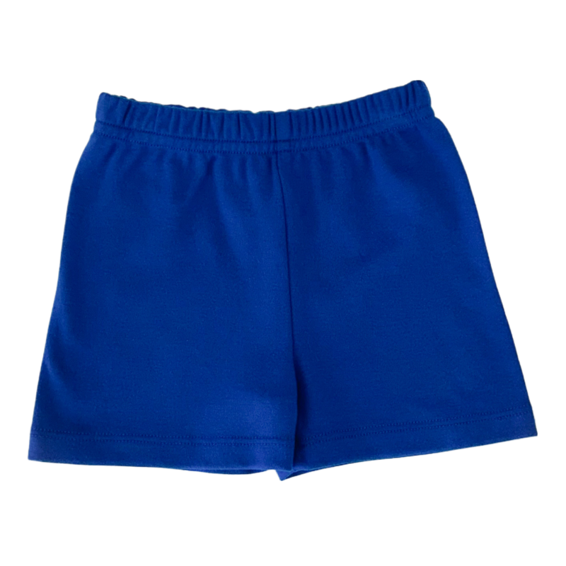 Zuccini Zuccini Royal Blue Knit Leo Shorts