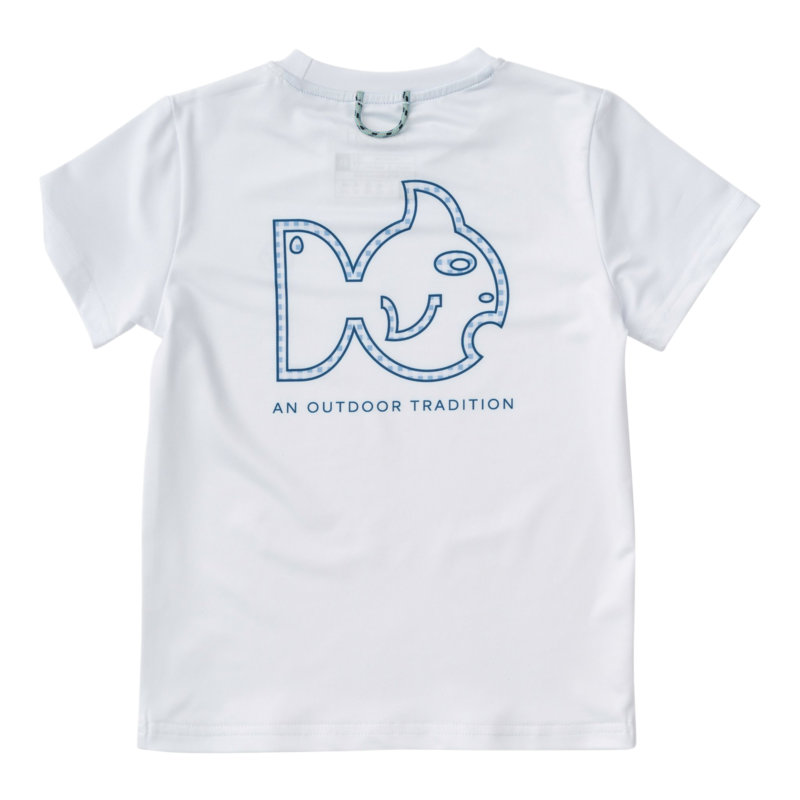 Prodoh Bright White Logo Pro Performance Fishing Tee - Bibs and Kids  Boutique