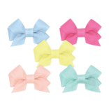 Wee Ones Wee Ones 5pk Tiny Bows Millennium Blue Multi Pack