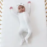 Kyte Baby Kyte Baby Zippered Footie in Cloud