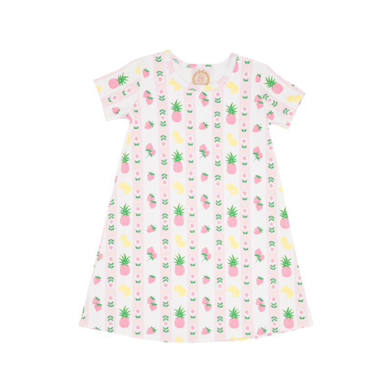 The Beaufort Bonnet Company TBBC Polly Play Dress - Fruit Punch and Petals