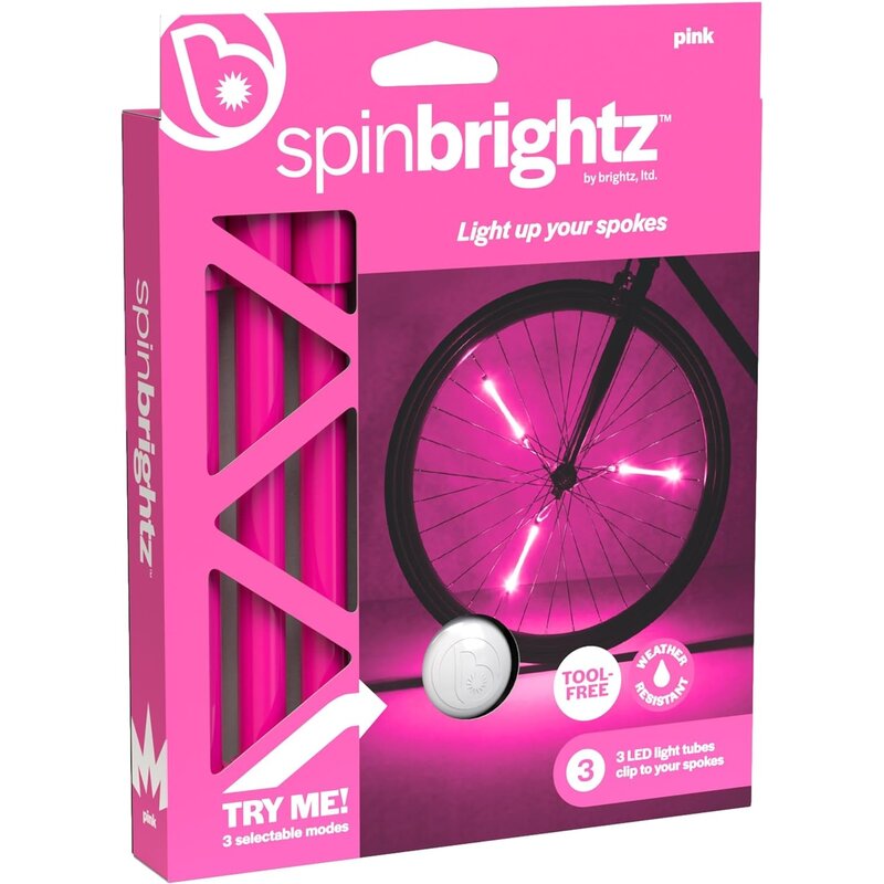 Brightz Brightz Spin Brightz Kids - Pink Solid Tubes