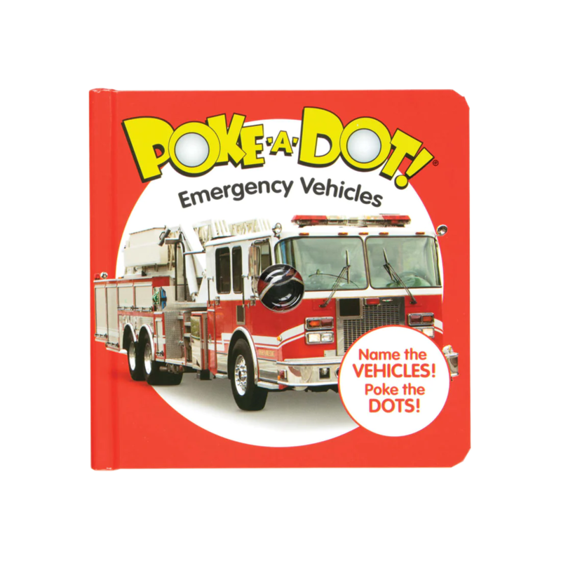 Melissa & Doug Melissa & Doug Poke-A-Dot: Emergency Vehicles
