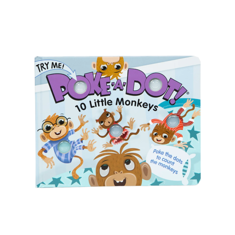 Melissa & Doug Melissa & Doug Poke-A-Dot: 10 Little Monkeys