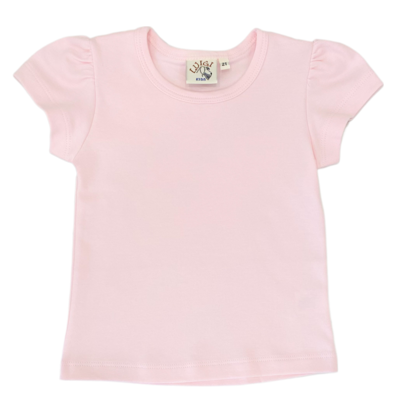 Luigi Luigi Cap Sleeve T-Shirt - Light Pink