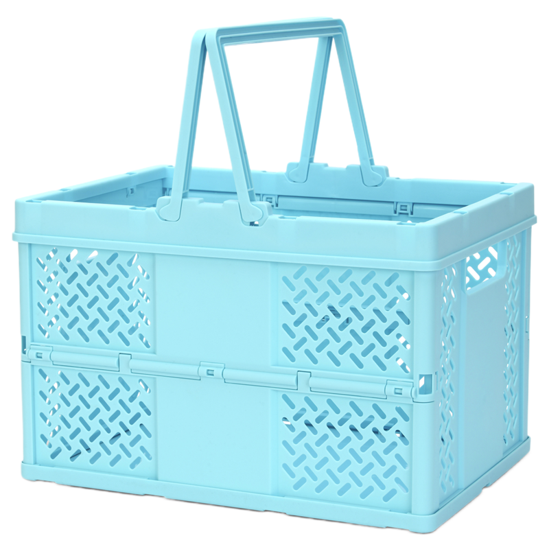 Iscream Iscream Blue Foldable Storage Crate