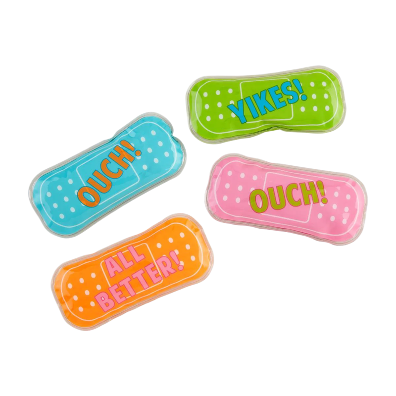 Mud Pie Mud Pie Bright Bandage Ouch Pouches - Blue
