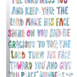 Chelsea McShane Art Numbers 6:24 Pink Acrylic Block