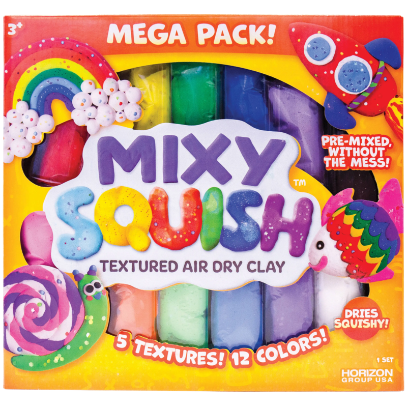 Mega Mixy Squish Rainbow